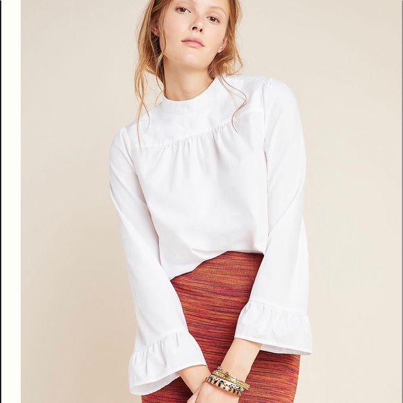 Anthropologie Tops - NWT ANTHROPOLOGIE AJA POPLIN BLOUSE 2